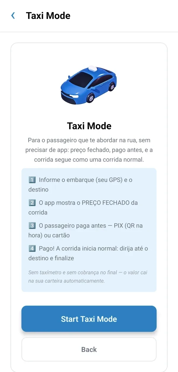 Taxi Mode