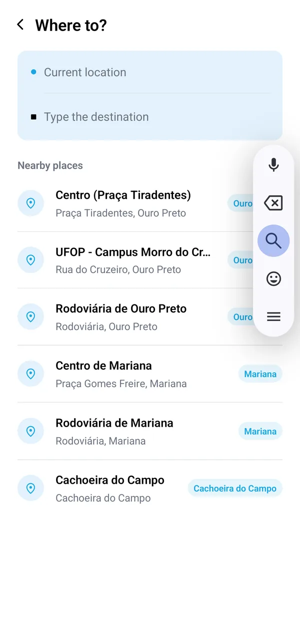 speed — para onde?