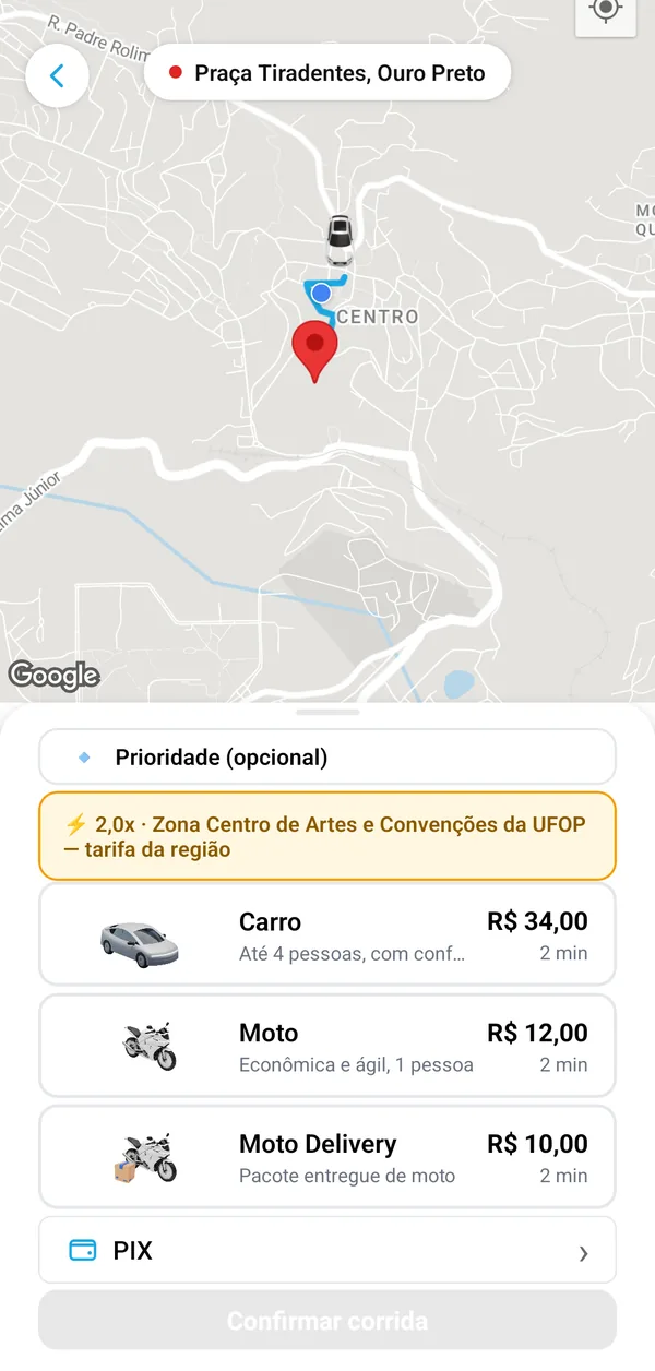 Acompanhe ao vivo